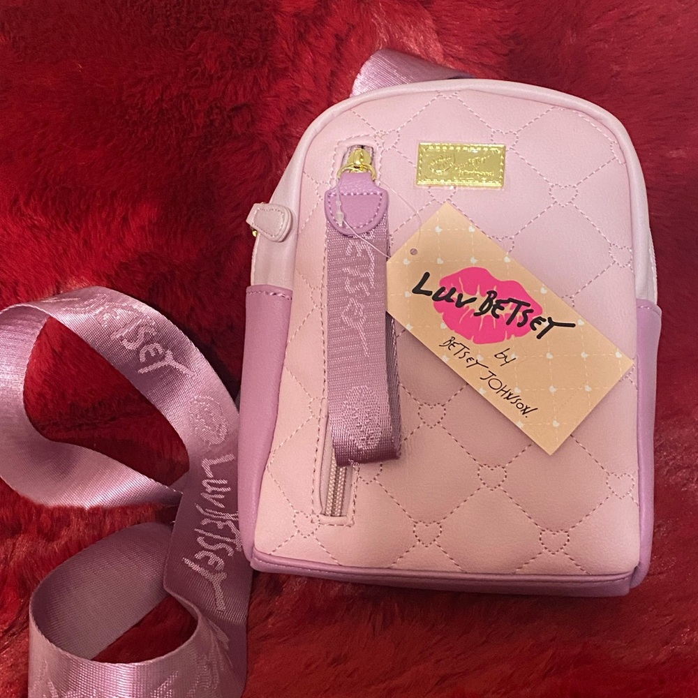 Betsey Johnson Sling Backpack